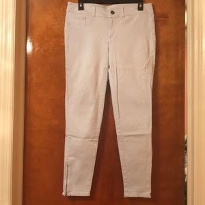 Calvin Klein Ankle Jeans with Side Zippers